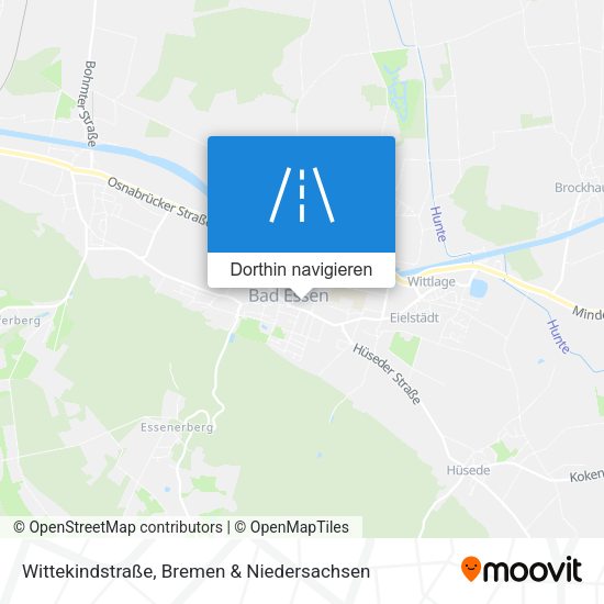 Wittekindstraße Karte