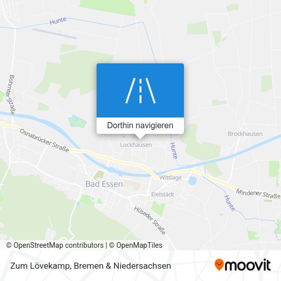 Zum Lövekamp Karte