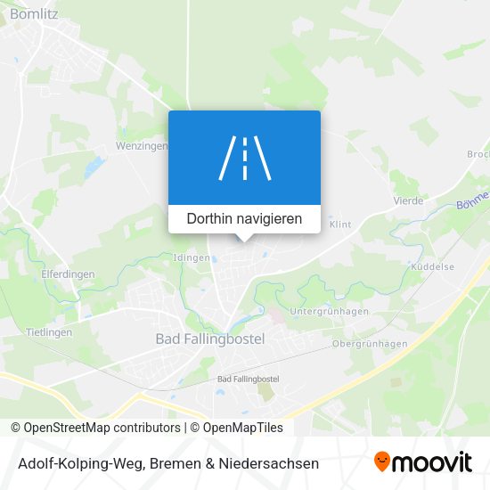 Adolf-Kolping-Weg Karte