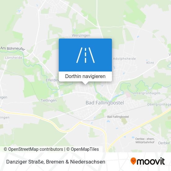 Danziger Straße Karte
