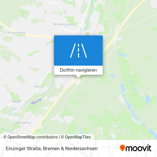 Einzinger Straße Karte