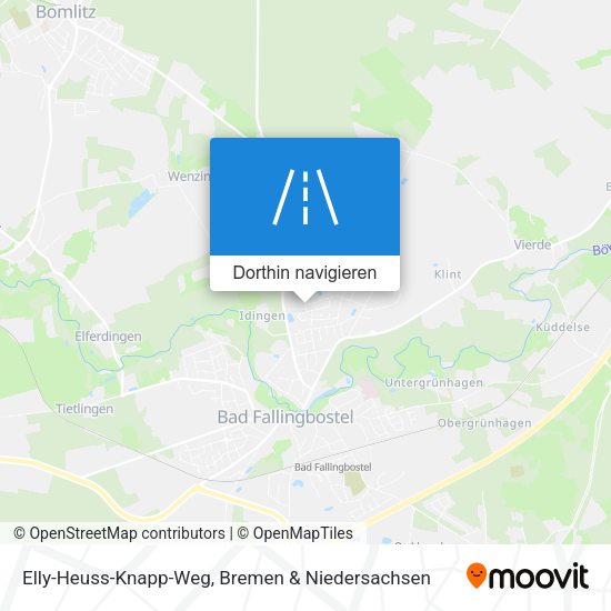 Elly-Heuss-Knapp-Weg Karte