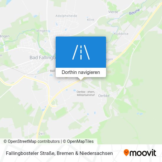 Fallingbosteler Straße Karte