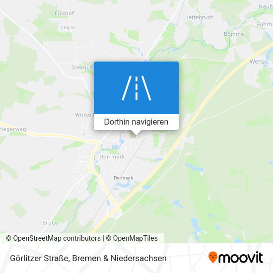 Görlitzer Straße Karte