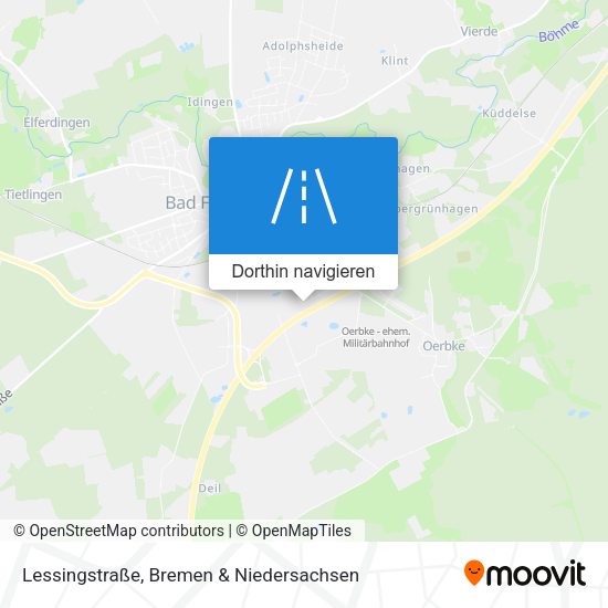 Lessingstraße Karte