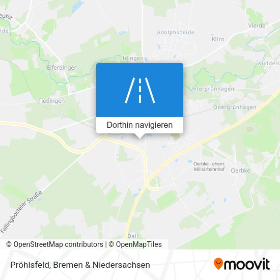 Pröhlsfeld Karte
