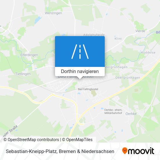 Sebastian-Kneipp-Platz Karte