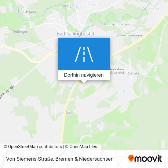 Von-Siemens-Straße Karte