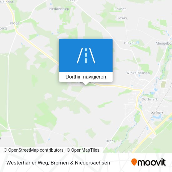 Westerharler Weg Karte