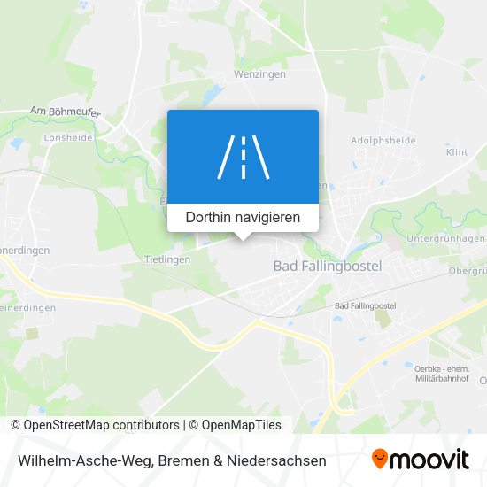 Wilhelm-Asche-Weg Karte