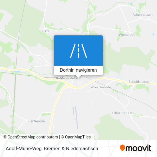 Adolf-Mühe-Weg Karte