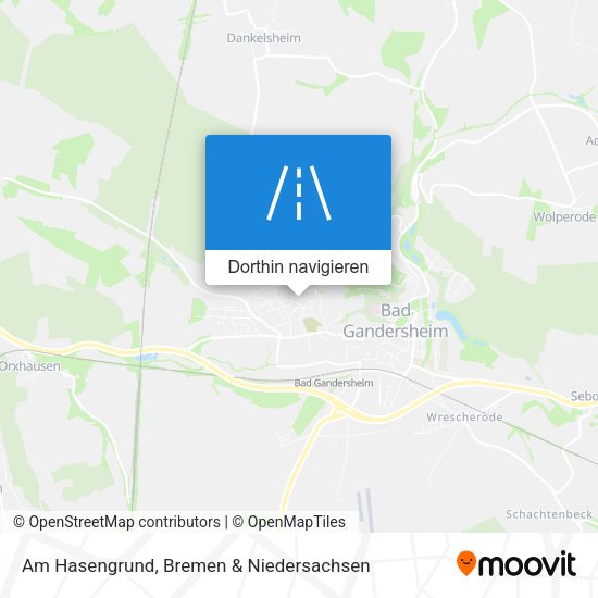 Am Hasengrund Karte