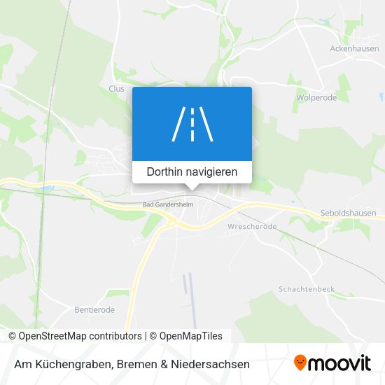 Am Küchengraben Karte