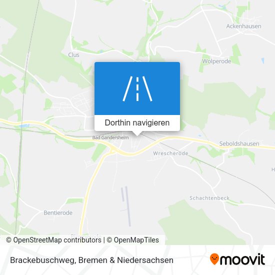 Brackebuschweg Karte
