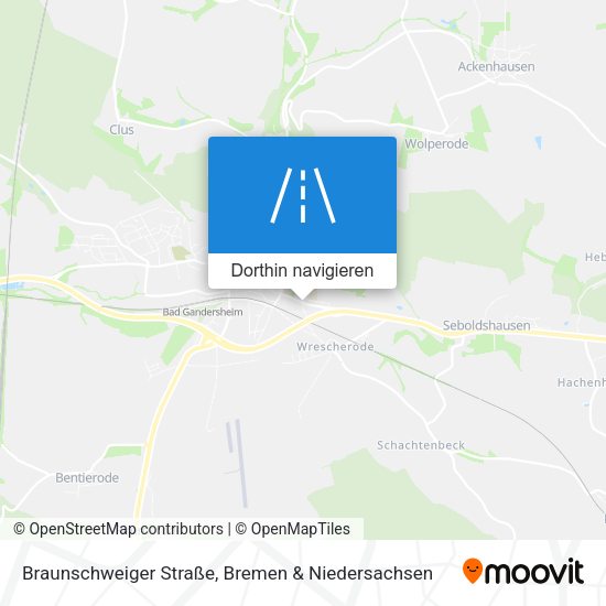 Braunschweiger Straße Karte