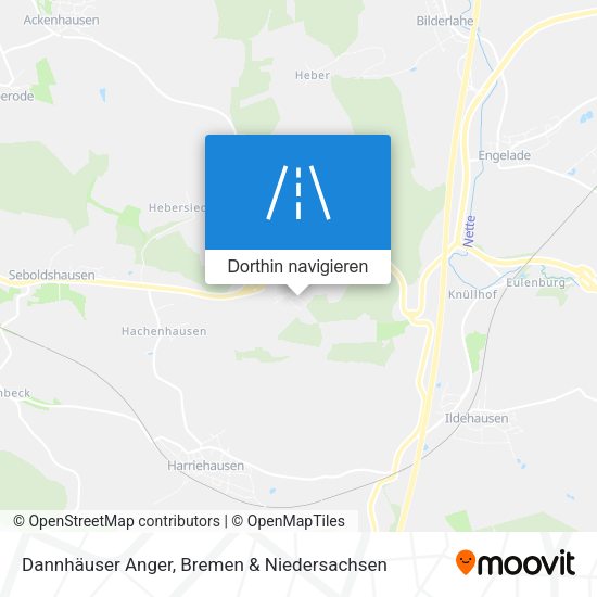 Dannhäuser Anger Karte