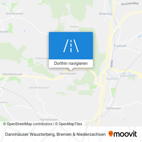 Dannhäuser Wausterberg Karte