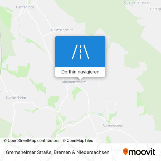 Gremsheimer Straße Karte