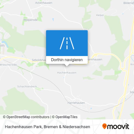 Hachenhausen Park Karte