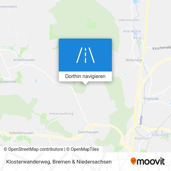 Klosterwanderweg Karte