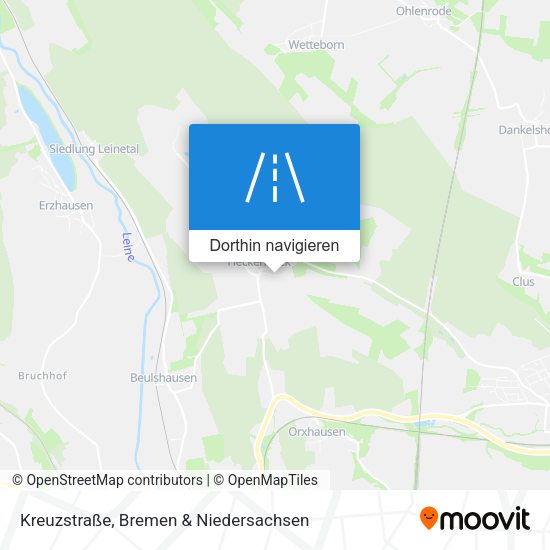 Kreuzstraße Karte
