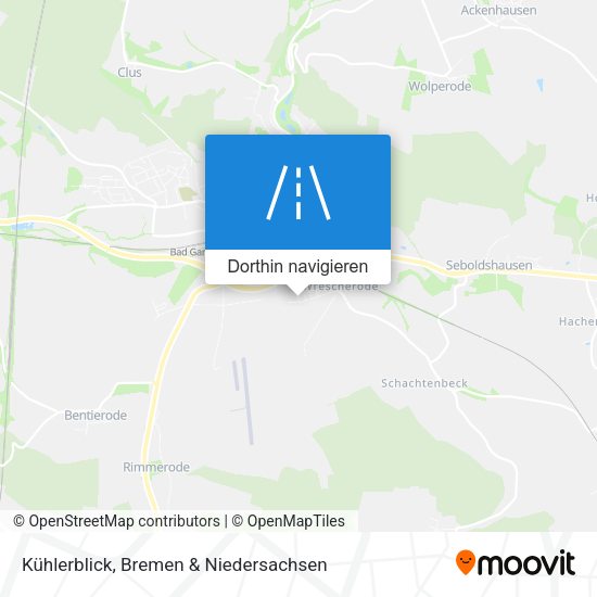 Kühlerblick Karte