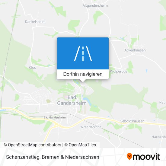 Schanzenstieg Karte