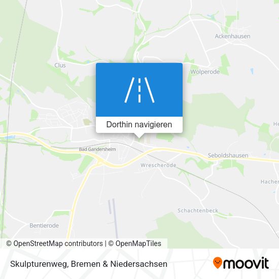 Skulpturenweg Karte