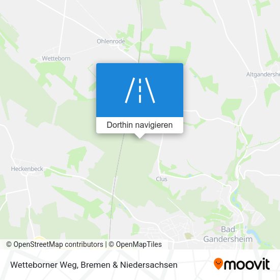 Wetteborner Weg Karte
