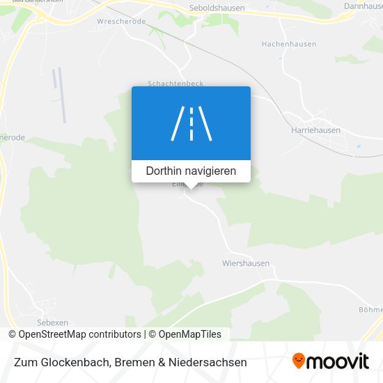 Zum Glockenbach Karte