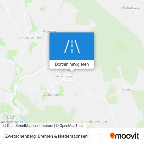 Zwetschenberg Karte