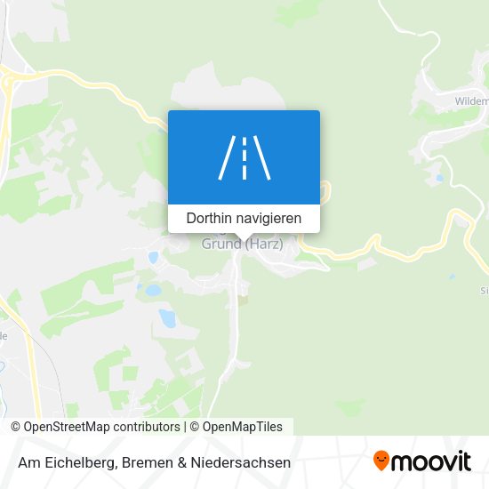 Am Eichelberg Karte