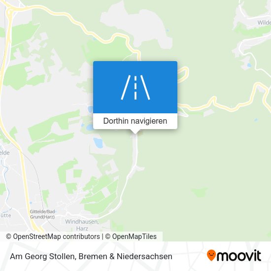Am Georg Stollen Karte