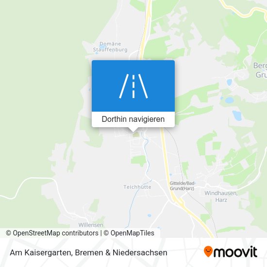 Am Kaisergarten Karte