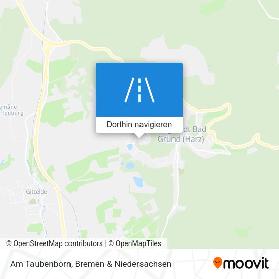 Am Taubenborn Karte