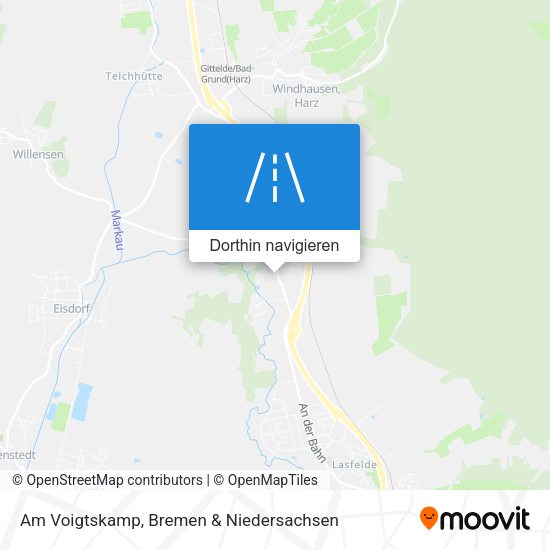 Am Voigtskamp Karte