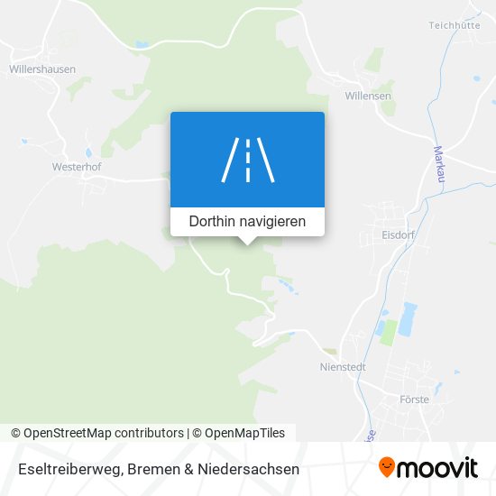 Eseltreiberweg Karte