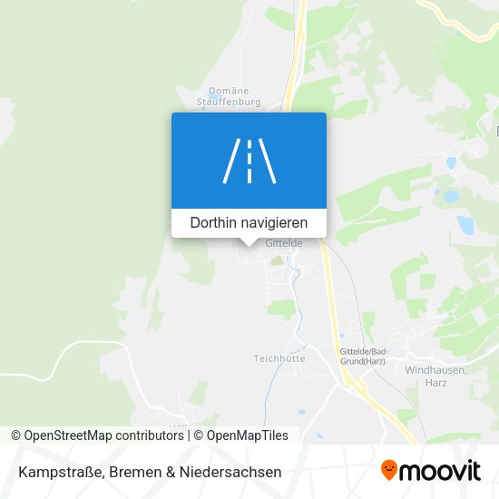 Kampstraße Karte