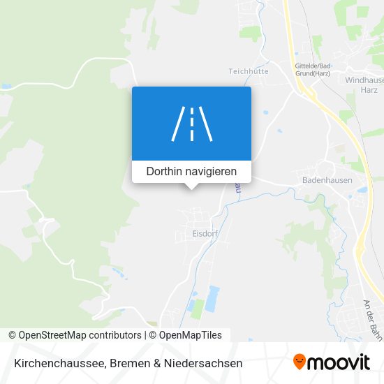 Kirchenchaussee Karte