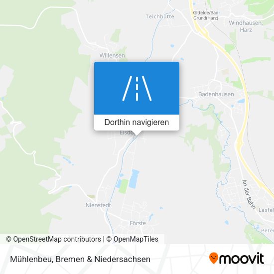Mühlenbeu Karte