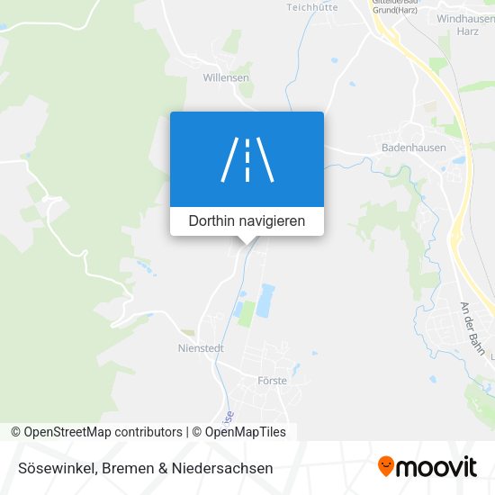 Sösewinkel Karte