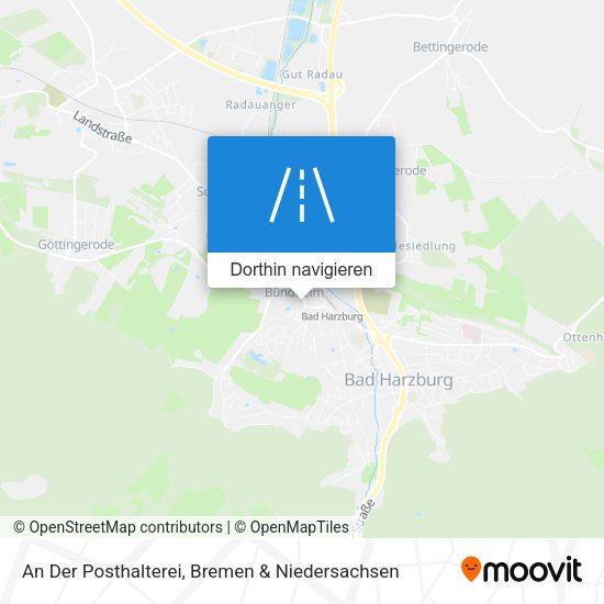 An Der Posthalterei Karte