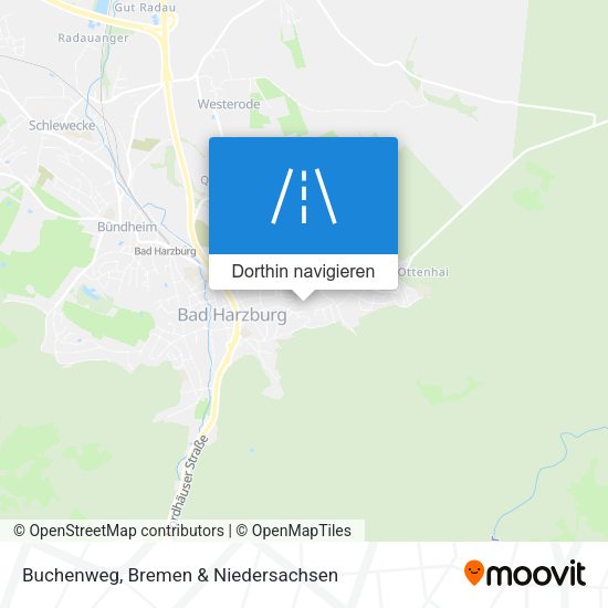 Buchenweg Karte