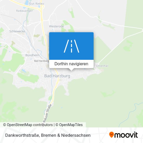 Dankworthstraße Karte