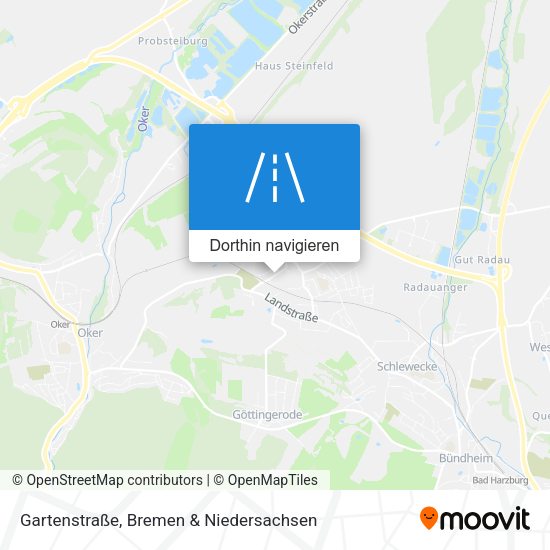 Gartenstraße Karte