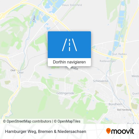 Hamburger Weg Karte