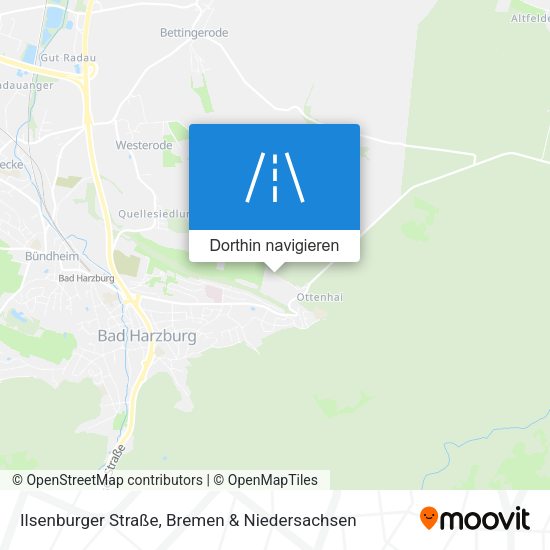 Ilsenburger Straße Karte