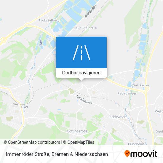 Immenröder Straße Karte