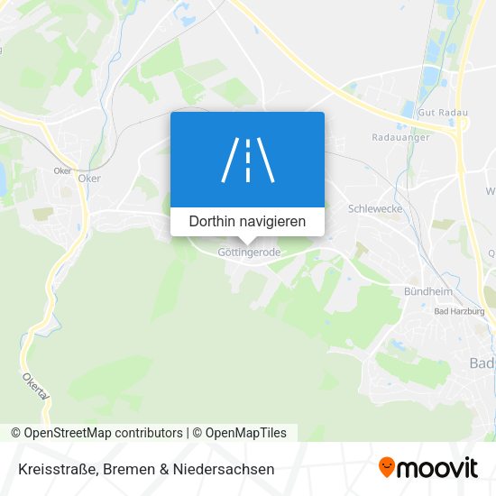 Kreisstraße Karte