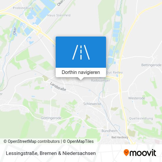 Lessingstraße Karte